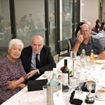 Keiko Aboutaleb and Roger Godwin with Ken Cinoris
